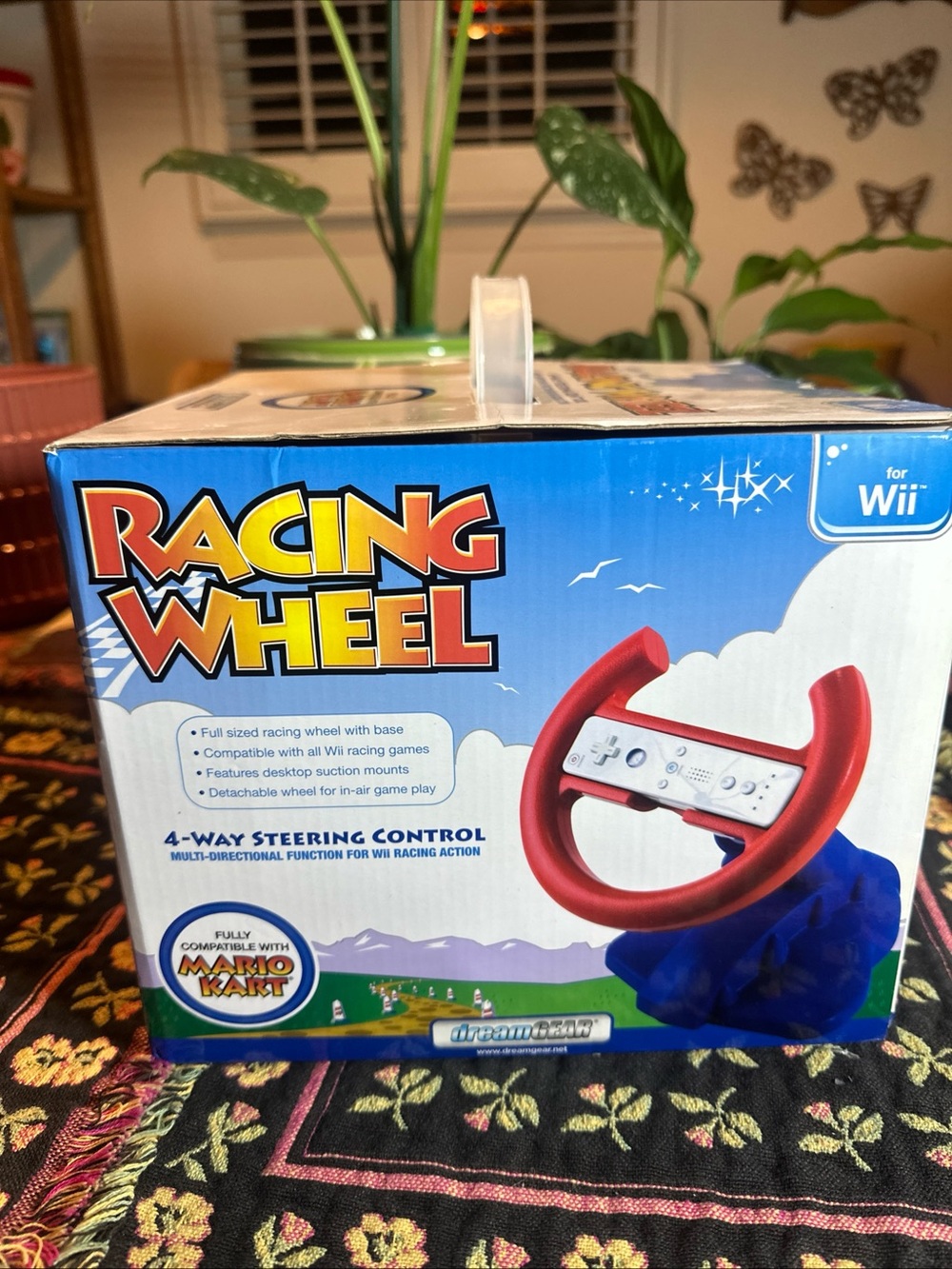 Nintendo Mario Kart Racing Wheel Pro Mini Red Dream Gear